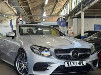 Used Mercedes E220 AMG Line Premium 2020 Silver Cabriolet