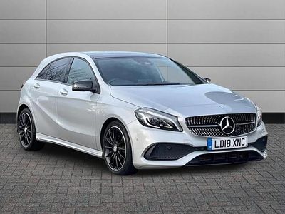 Silver Used 2018 Mercedes A200 AMG Line Premium Plus Hatchback | £16,290 (A bit pricey)