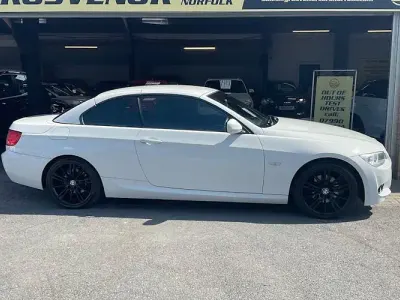 Used BMW 320 Cabriolet M Sport 184 HP (135 kW) 2013 White Cabriolet