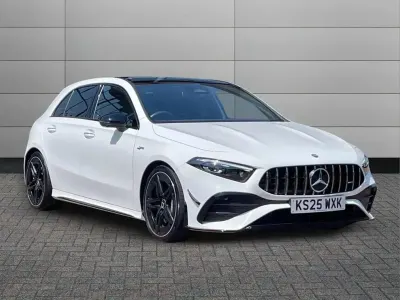 Used Mercedes A35 AMG Premium Plus 301 HP (221 kW) 2025 White Hatchback