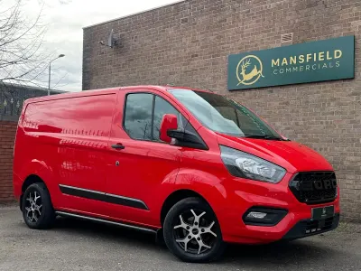 Used Ford Transit Custom Trend 105 HP (77 kW) 2019 Red Van