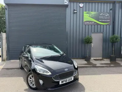 Used Ford Fiesta Zetec 100 HP (73 kW) 2018 Black Hatchback
