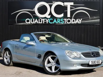 Käytetty Mercedes SL350 245 HP (180 kW) 2005 Hopea Avoauto