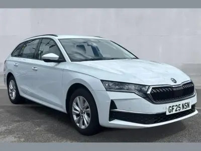 Used Skoda Octavia SE Technology 150 HP (110 kW) 2025 White Estate