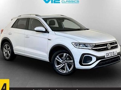 White Used 2022 VW T-Roc R-line SUV | £15,795 (Good price)