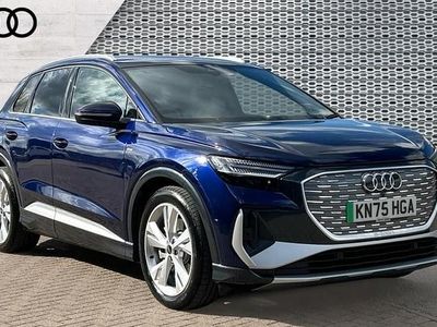 Used Audi Q4 e-tron S-Line 210 kW (286 HP) 2025 Blue SUV
