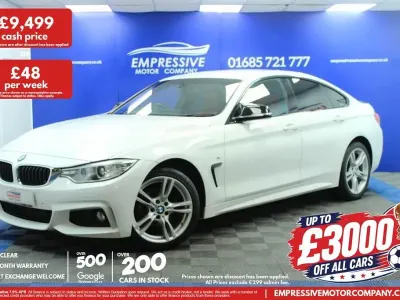 Used BMW 420 M Sport 190 HP (139 kW) 2016 White Coupe