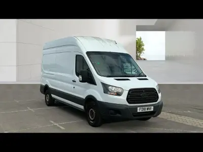 Used Ford Transit 130 HP (95 kW) 2018 White Van