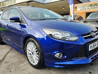 Used Ford Focus Zetec 2014 Blue Hatchback