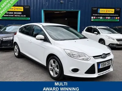 Used Ford Focus 115 HP (84 kW) 2014 White Hatchback