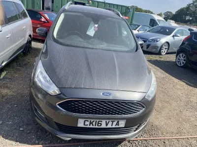 Used Ford Grand C-Max Zetec 125 HP (91 kW) 2016 Grey MPV