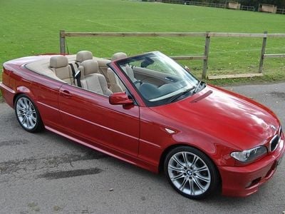 Used BMW 330 Cabriolet Sport Line 2003 Red Cabriolet