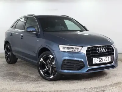Usado Audi Q3 S-Line 150 CV (110 kW) 2015 Azul SUV
