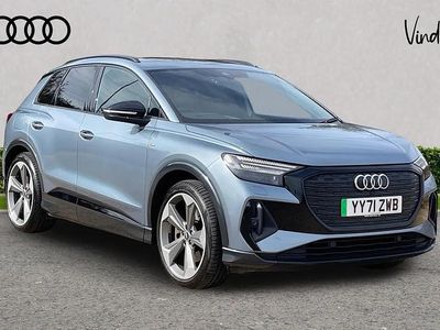 Used Audi Q4 e-tron Advanced Plus 219 kW (299 HP) 2022 Blue SUV