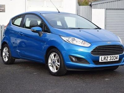 Blue Used 2016 Ford Fiesta Zetec Hatchback | £6,295 (Fair price)
