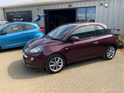Used Vauxhall Adam Jam 87 HP (63 kW) 2014 Red Hatchback