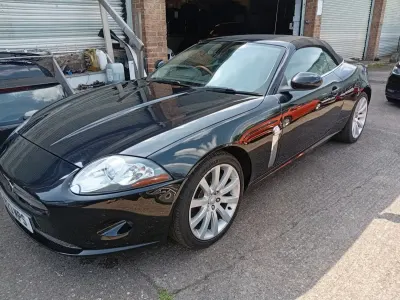 Used Jaguar XK 300 HP (220 kW) 2006 Black Cabriolet