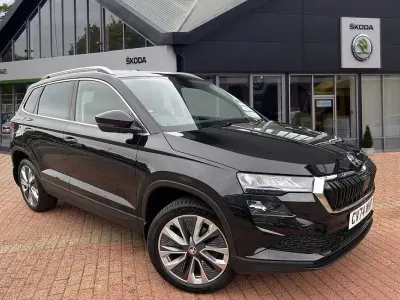 Used Skoda Karoq SE L 150 HP (110 kW) 2024 Black magic pearl effect SUV