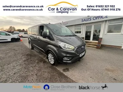 Used Ford Tourneo Custom Titanium 130 HP (95 kW) 2021 Grey Van