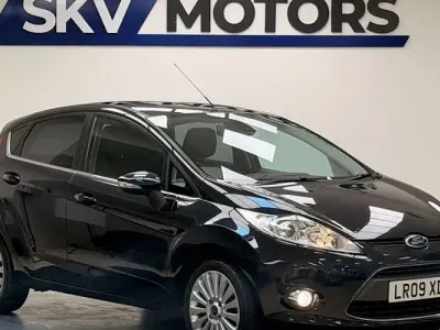 Used Ford Fiesta Titanium 97 HP (71 kW) 2009 Black Hatchback