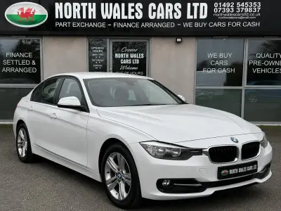 Used BMW 318 Sport Line 143 HP (105 kW) 2014 White Sedan