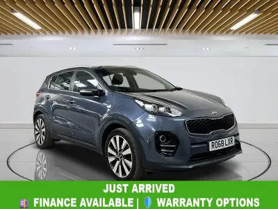Used Kia Sportage 114 HP (83 kW) 2018 Blue SUV