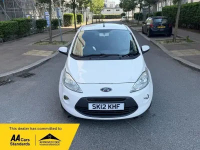 Begagnad Ford Ka Zetec 2012 Vit Halvkombi