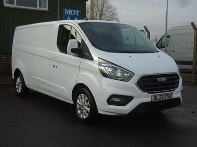 Used Ford Transit Custom Limited 130 HP (95 kW) 2022 White Van