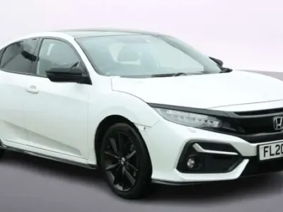 Used Honda Civic Sport 126 HP (92 kW) 2020 White Hatchback