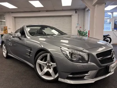 Used Mercedes SL350 AMG 2014 Silver Cabriolet