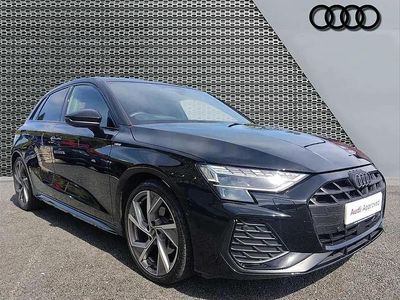 Used Audi A3 Black Edition 150 HP (110 kW) 2025 Black Hatchback