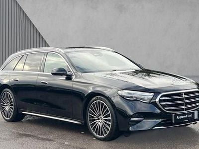 Used Mercedes E300 Premium Plus 313 HP (230 kW) 2025 Obsidian black metallic Estate