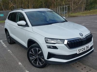 Used Skoda Karoq SE L 150 HP (110 kW) 2024 White SUV