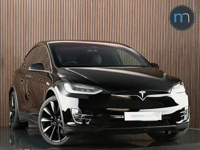 Used Tesla Model X Long Range AWD 397 kW (541 HP) 2020 Black SUV