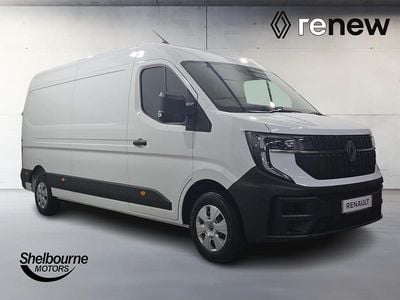 New Renault Master 2026 Solid  mineral white  MPV