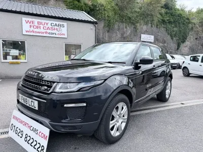 Used Land Rover Range Rover evoque SE 150 HP (110 kW) 2018 Black Estate