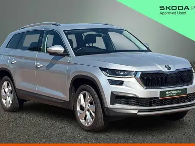 Used Skoda Kodiaq SE L 150 HP (110 kW) 2021 Brilliant silver metallic SUV