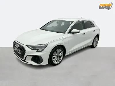 Used Audi A3 e-tron S-Line 2022 White Hatchback