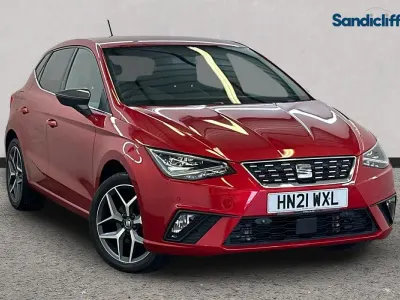 Used Seat Ibiza XCELLENCE Lux 110 HP (80 kW) 2021 Red Hatchback