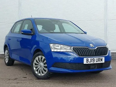 Gebraucht Skoda Fabia 95 PS (69 kW) 2019 Blau Kleinwagen