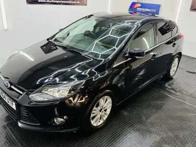 Used Ford Focus Titanium 125 HP (91 kW) 2014 Black Hatchback