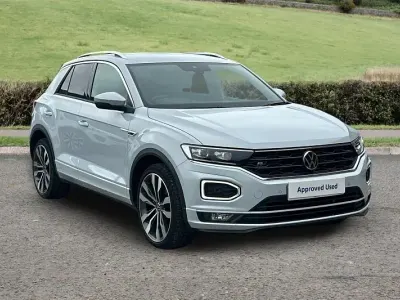 Used VW T-Roc R-line 150 HP (110 kW) 2021 Silver SUV