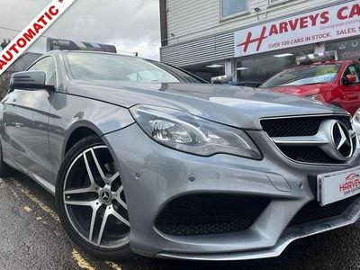 Used Mercedes E220 AMG 170 HP (125 kW) 2013 Silver Coupe