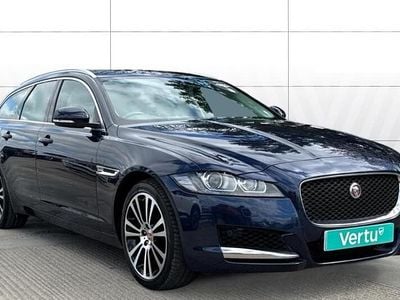 Used Jaguar XF Portfolio 300 HP (220 kW) 2019 Blue Estate