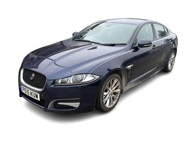 Used Jaguar XF R-Sport 200 HP (147 kW) 2015 Blue Sedan