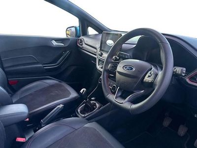 Used Ford Fiesta ST-Line 125 HP (91 kW) 2022 Blue Hatchback