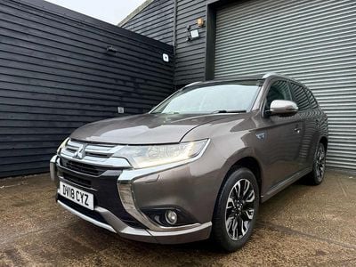 Brown Used 2018 Mitsubishi Outlander P-HEV SUV | £8,400 (Good price)