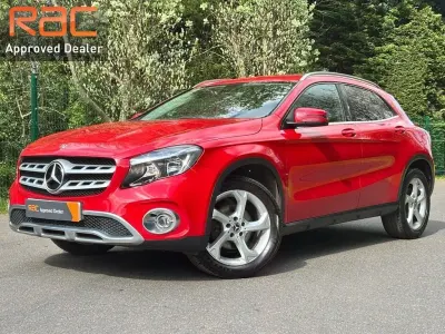 Used Mercedes GLA200 156 HP (114 kW) 2017 Red SUV