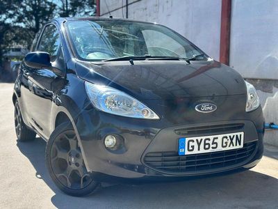 Used Ford Ka Zetec 69 HP (50 kW) 2015 Black Hatchback