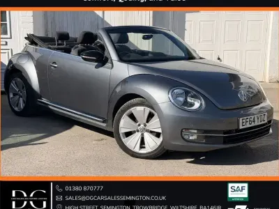 Usado VW Beetle Sport 140 HP (102 kW) 2014 Cinzento Citadino